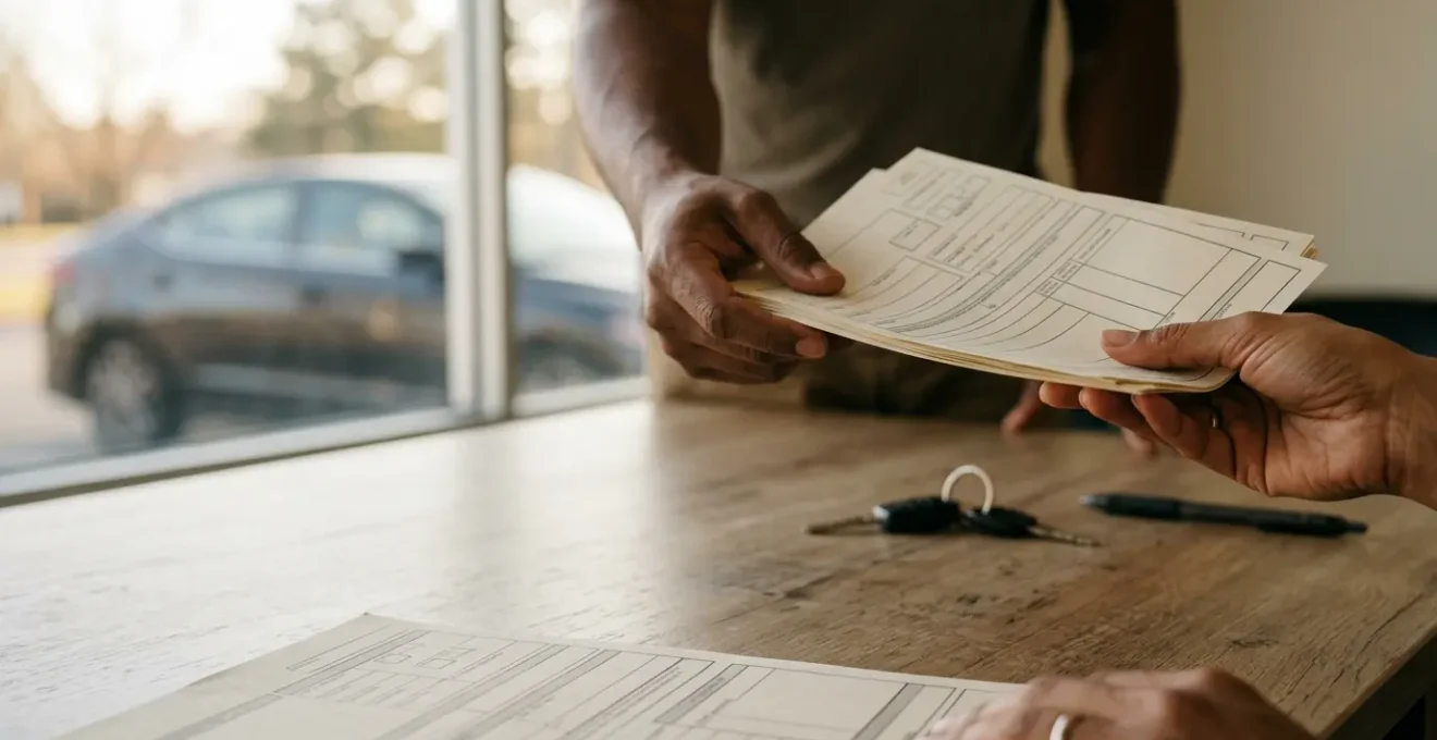 Carte grise automobile barrée lors d'une vente entre particuliers