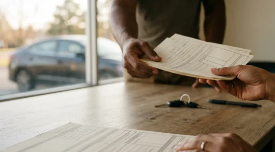 Carte grise automobile barrée lors d'une vente entre particuliers