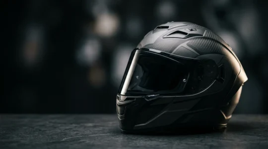 Casque intégral de moto avec protection optimale pour la sécurité du motard